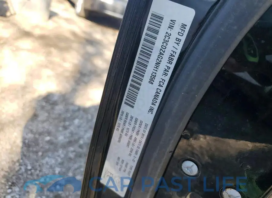 2C3CDZAG2NH113568# 12