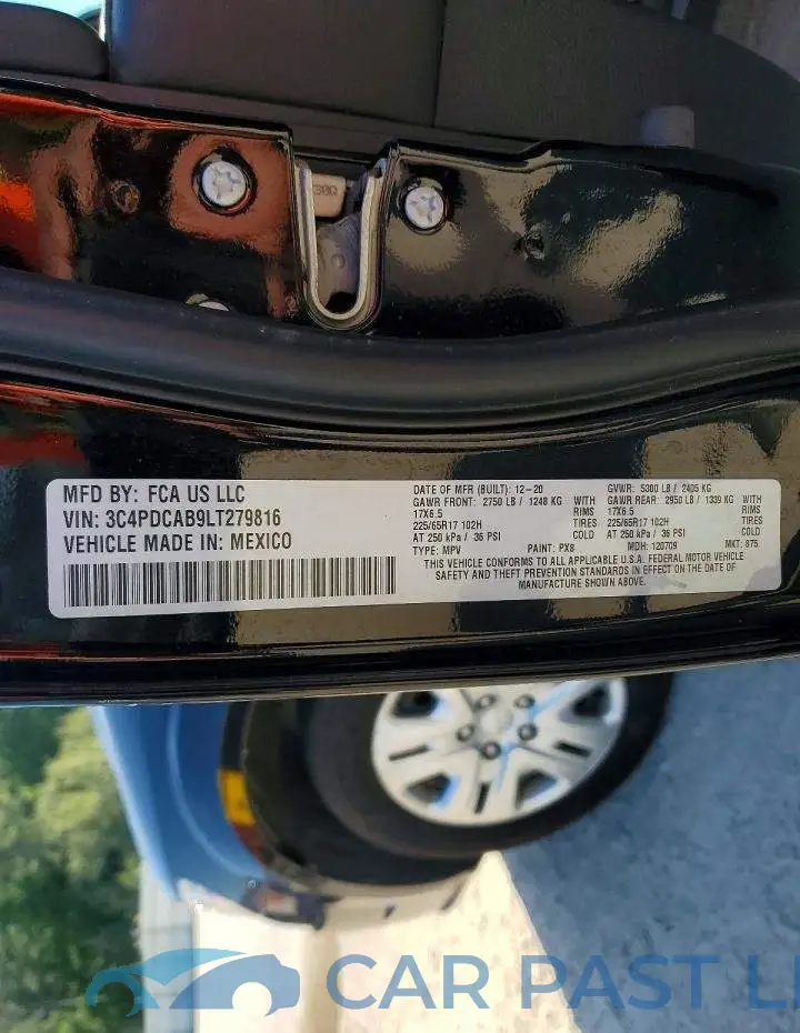 3C4PDCAB9LT279816# 13
