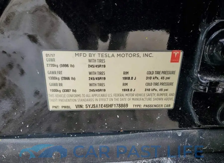 5YJSA1E46HF178869# 12