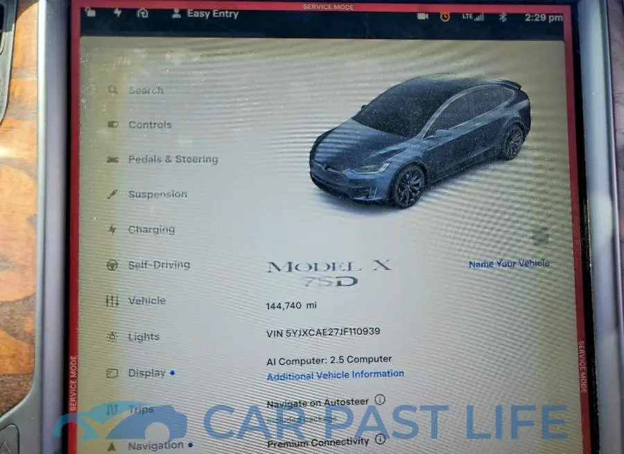 5YJXCAE27JF110939# 9