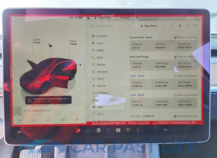 7SAYGDEDXRF186701# 9