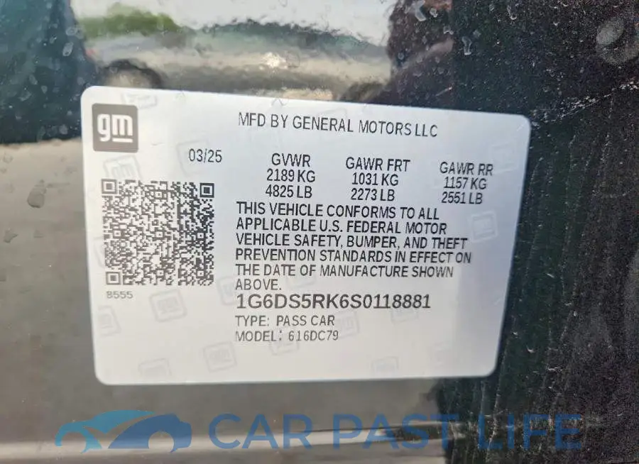 1G6DS5RK6S0118881# 12