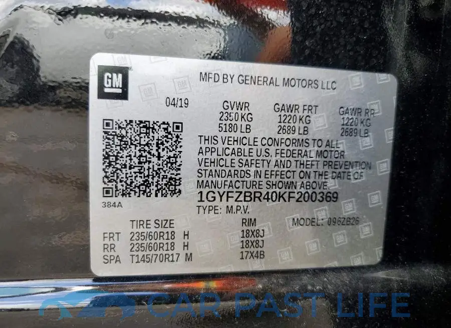 1GYFZBR40KF200369# 13