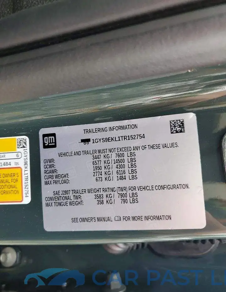 1GYS9EKL1TR152754# 14