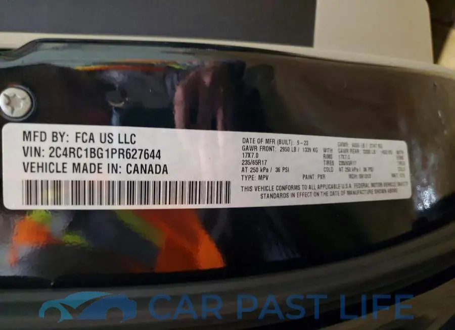 2C4RC1BG1PR627644# 13