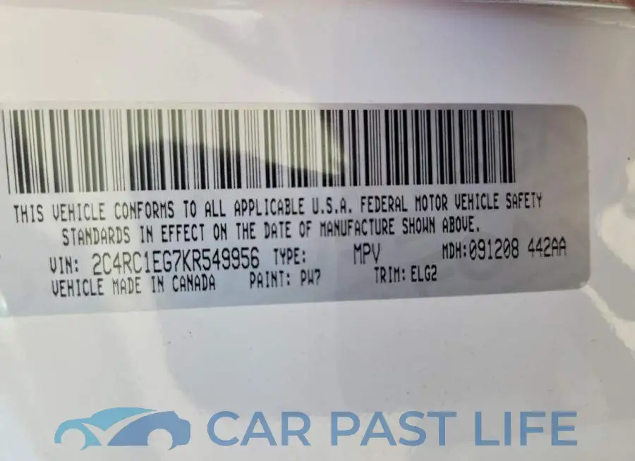 2C4RC1EG7KR549956# 14