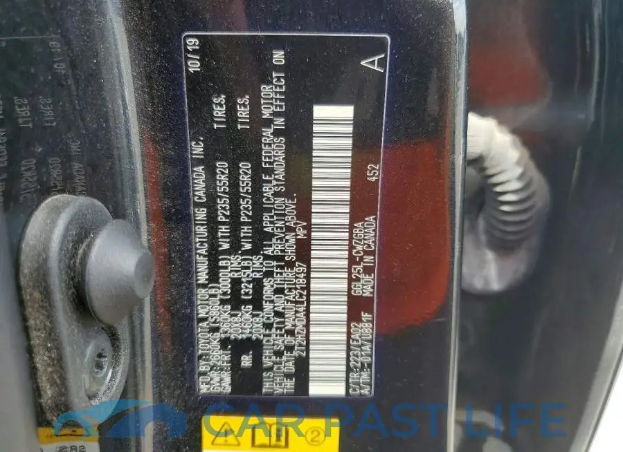 2T2HZMDA4LC218497# 14
