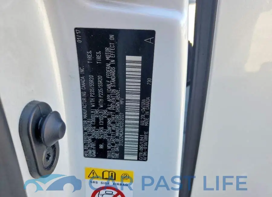 2T2ZZMCA6HC052027# 13