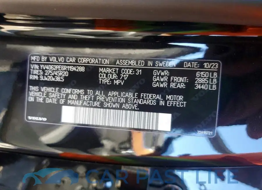 YV4062PE6R1194288# 13