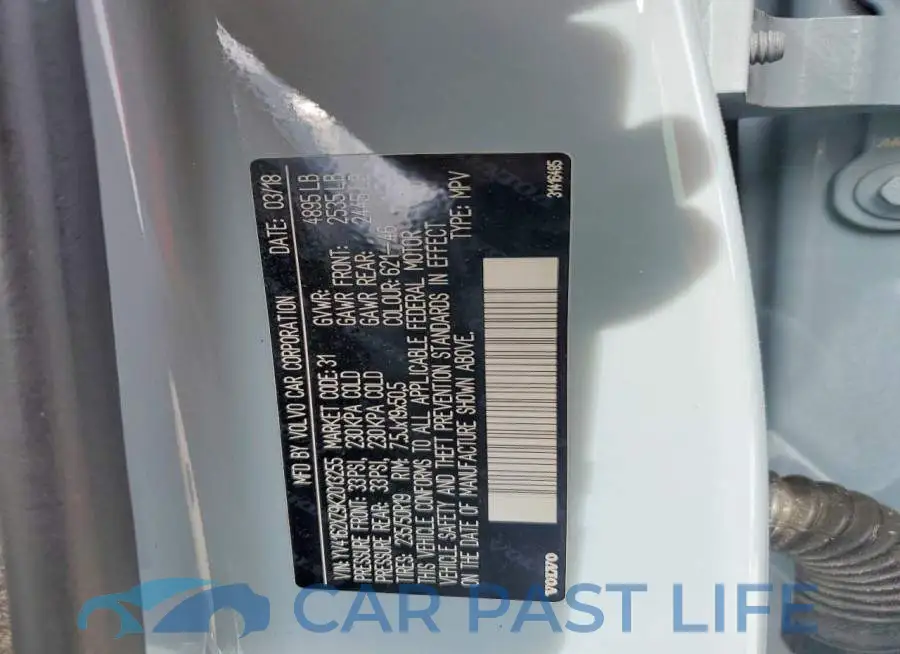 YV4162XZ9K2013255# 13