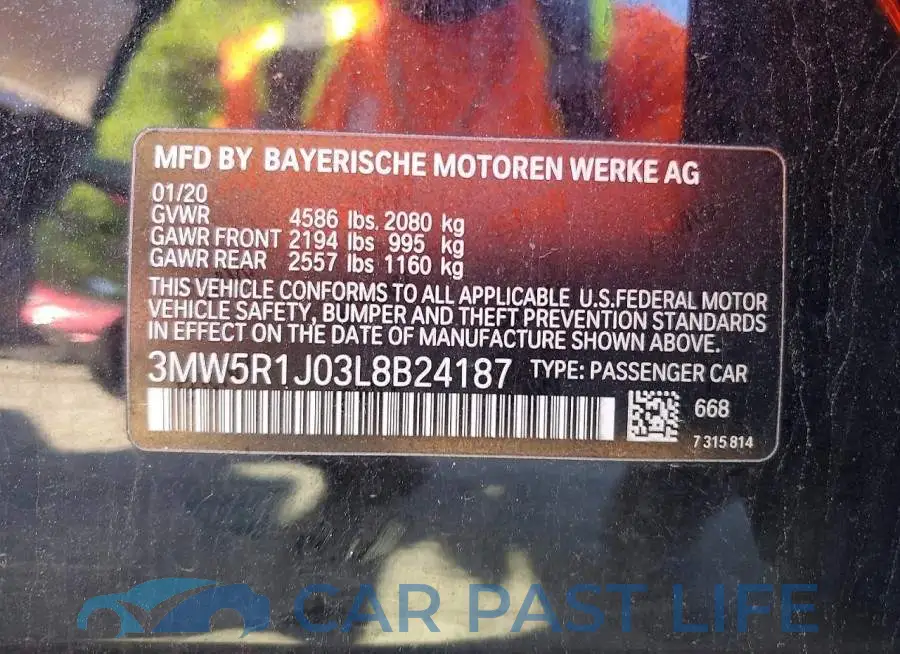 3MW5R1J03L8B24187# 13