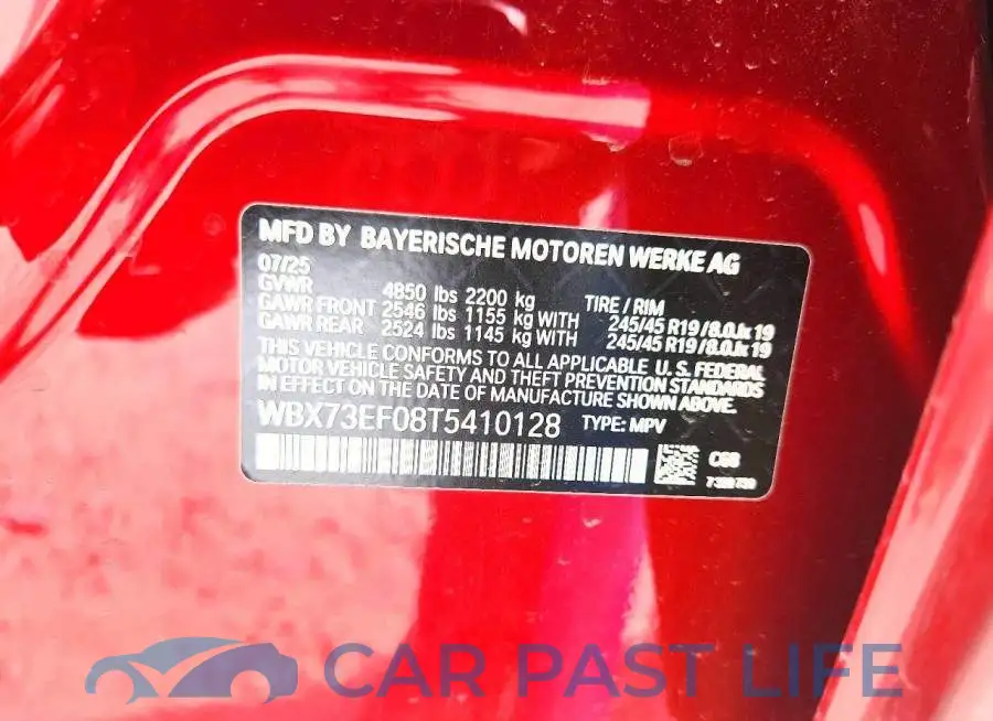 WBX73EF08T5410128# 12