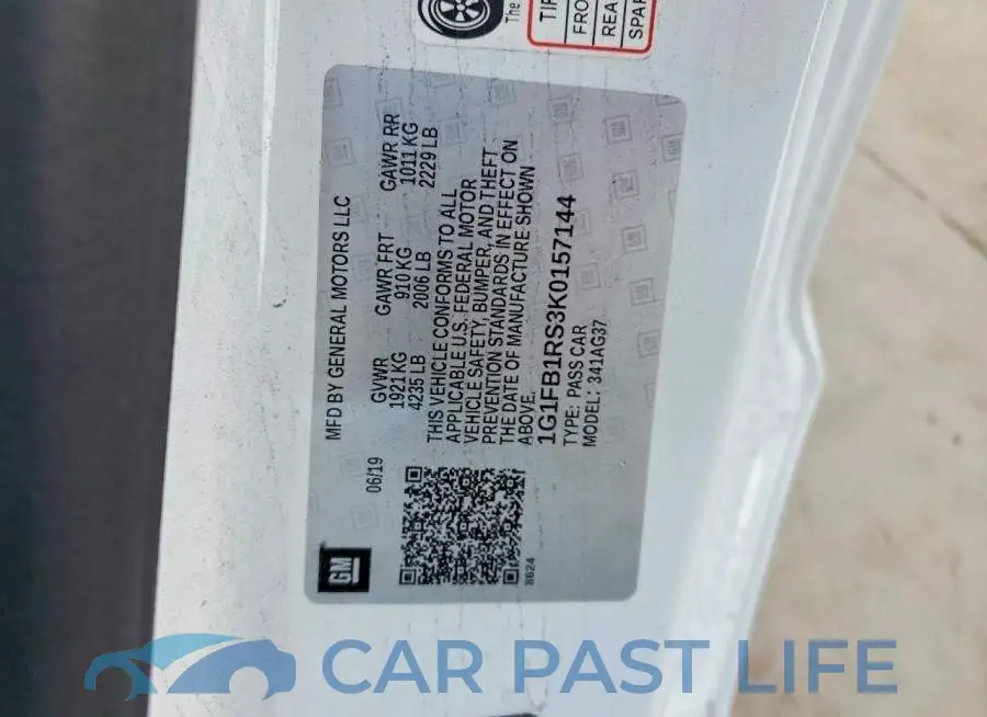 1G1FB1RS3K0157144# 13