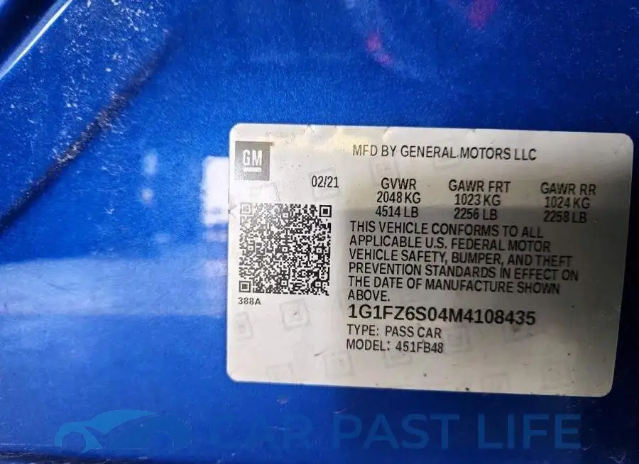 1G1FZ6S04M4108435# 12