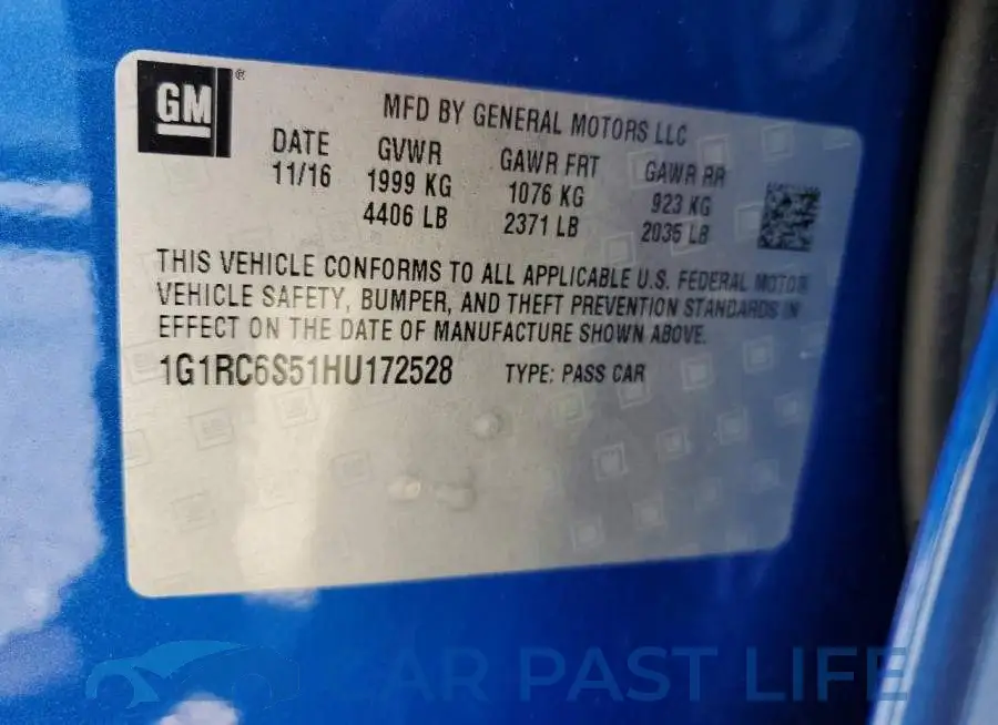1G1RC6S51HU172528# 12