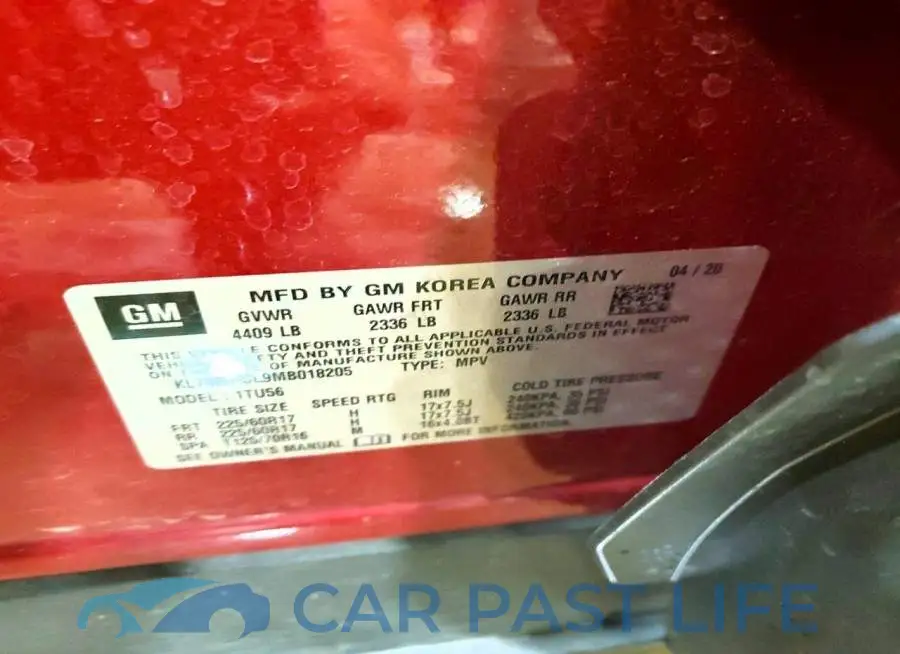 KL79MRSL9MB018205# 14