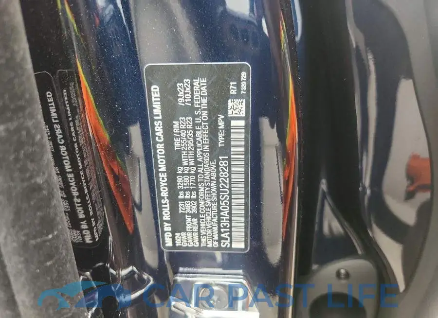 SLA13HA05SU228281# 12