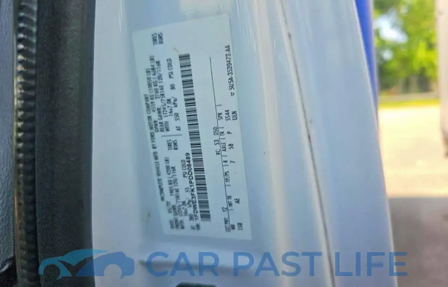 1FDWE3FK1PDD08489# 10
