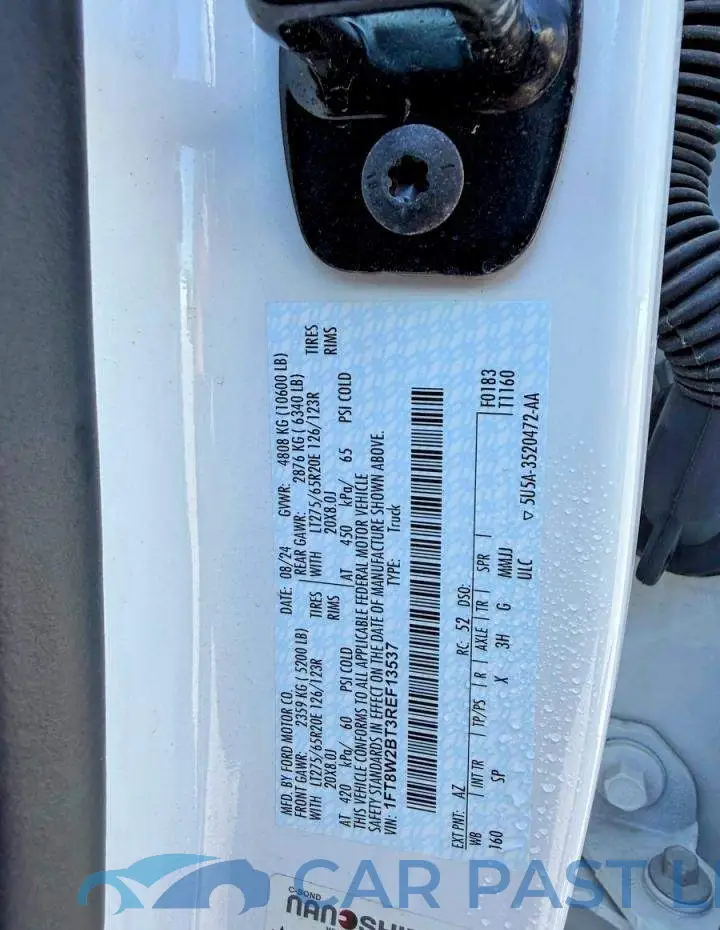 1FT8W2BT3REF13537# 10