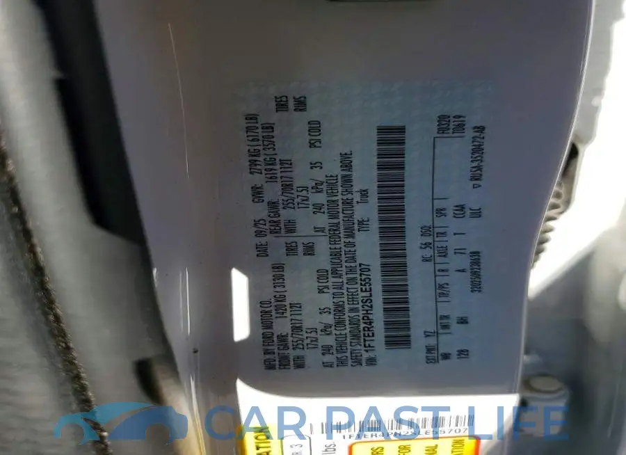 1FTER4PH2SLE55707# 12