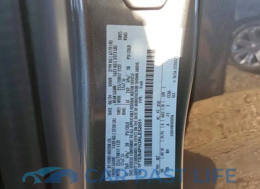 1FTER4PH3RLE52051# 12