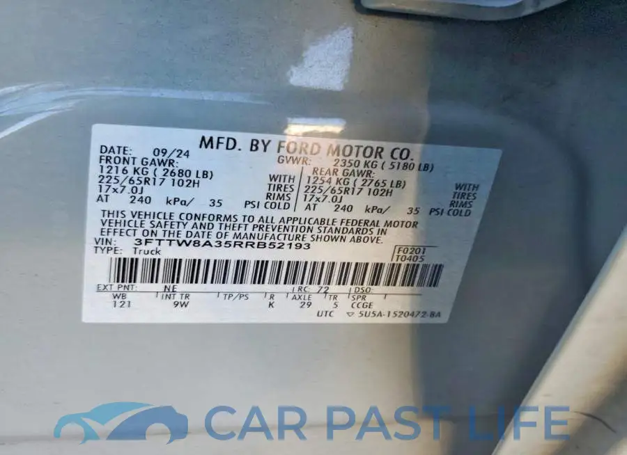 3FTTW8A35RRB52193# 12
