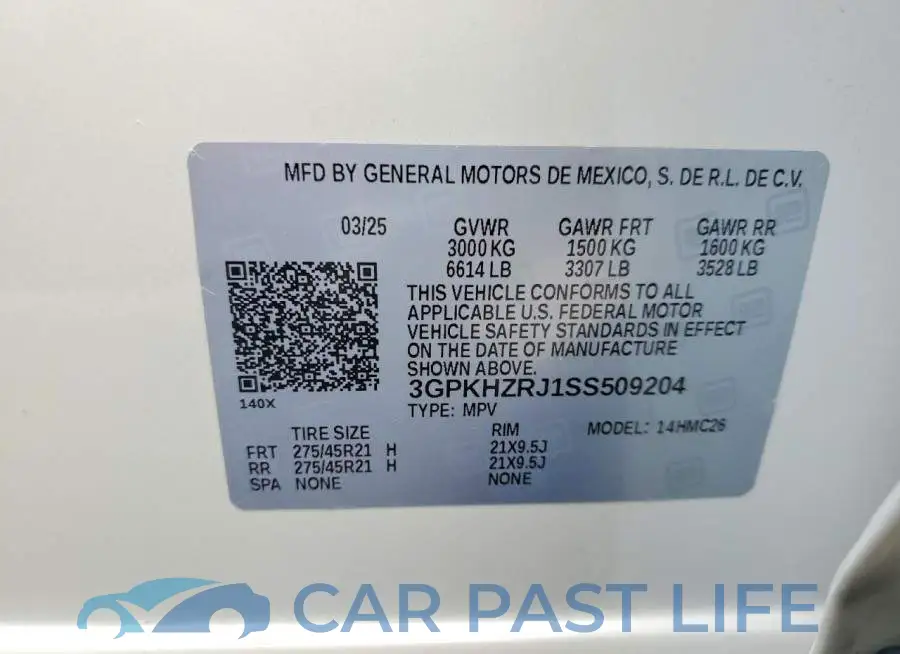 3GPKHZRJ1SS509204# 14