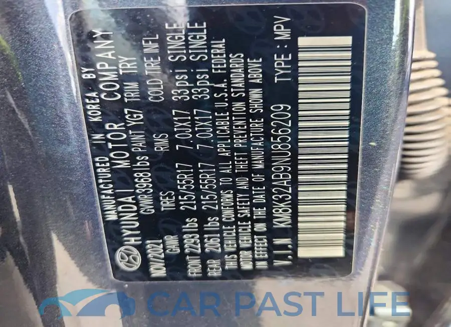 KM8K32AB9NU856209# 12