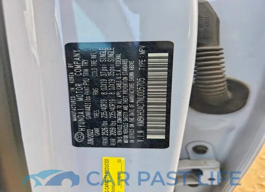 KM8KH3AC7NU005705# 13
