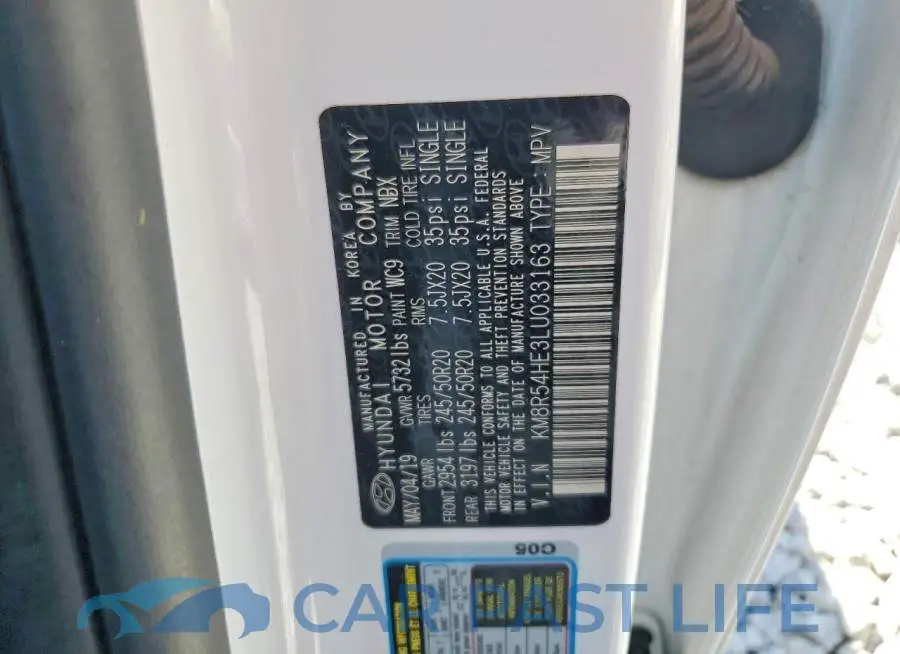KM8R54HE3LU033163# 13