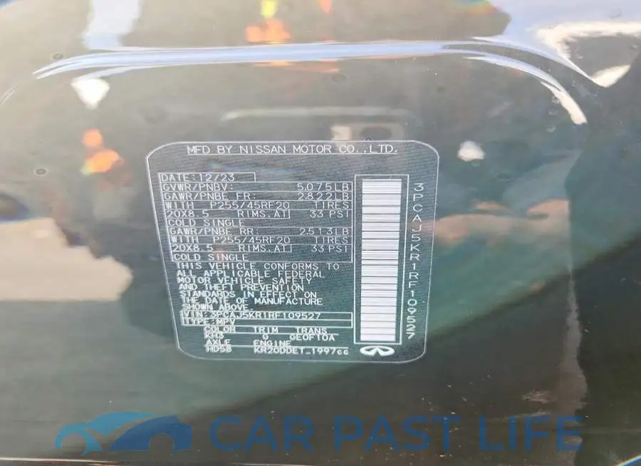 3PCAJ5KR1RF109527# 14