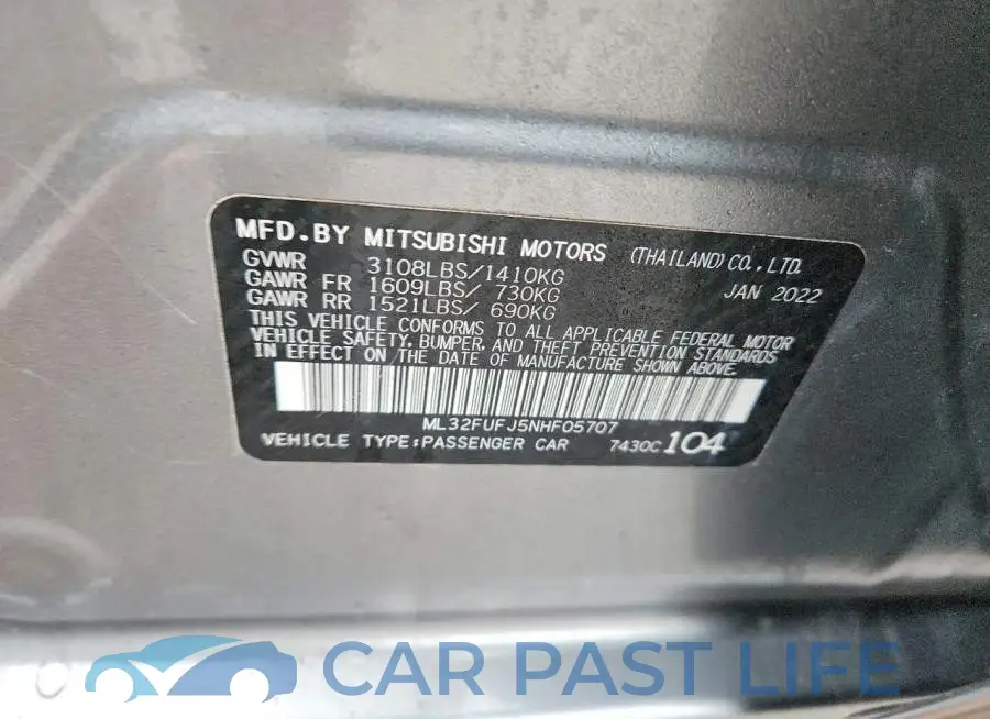 ML32FUFJ5NHF05707# 12