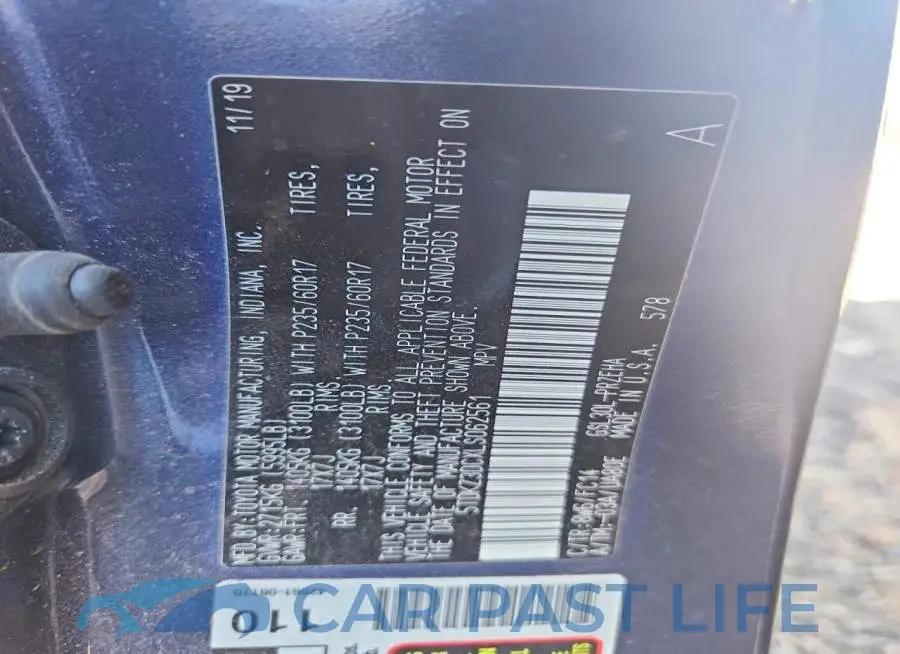 5TDKZ3DCXLS062561# 13