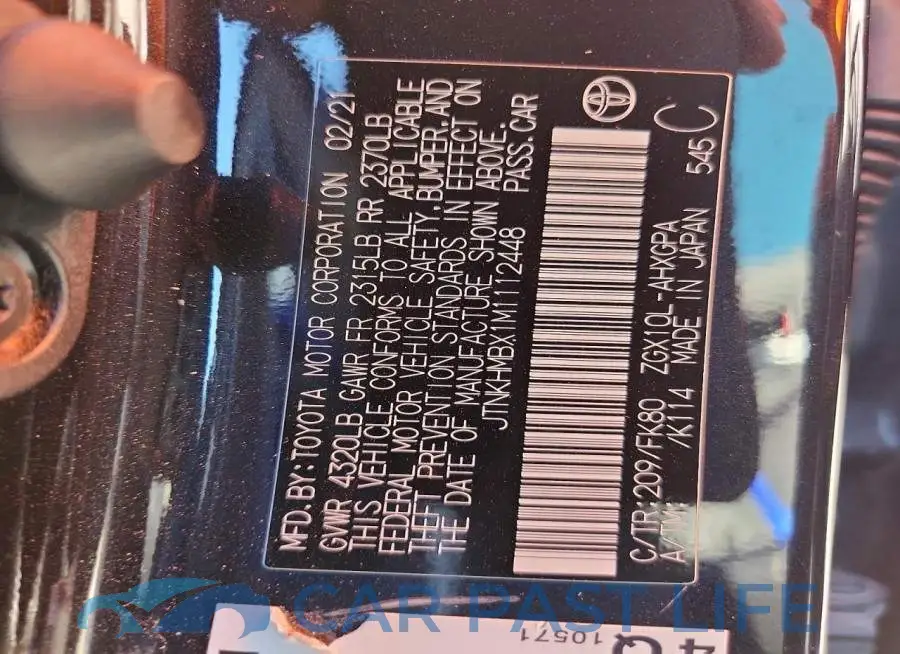 JTNKHMBX1M1112448# 12