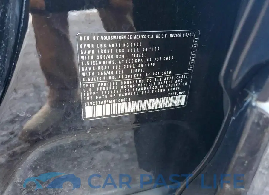 3VV2B7AX5MM106813# 12
