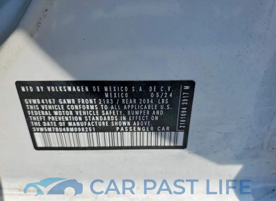 3VW5M7BU4RM098251# 13
