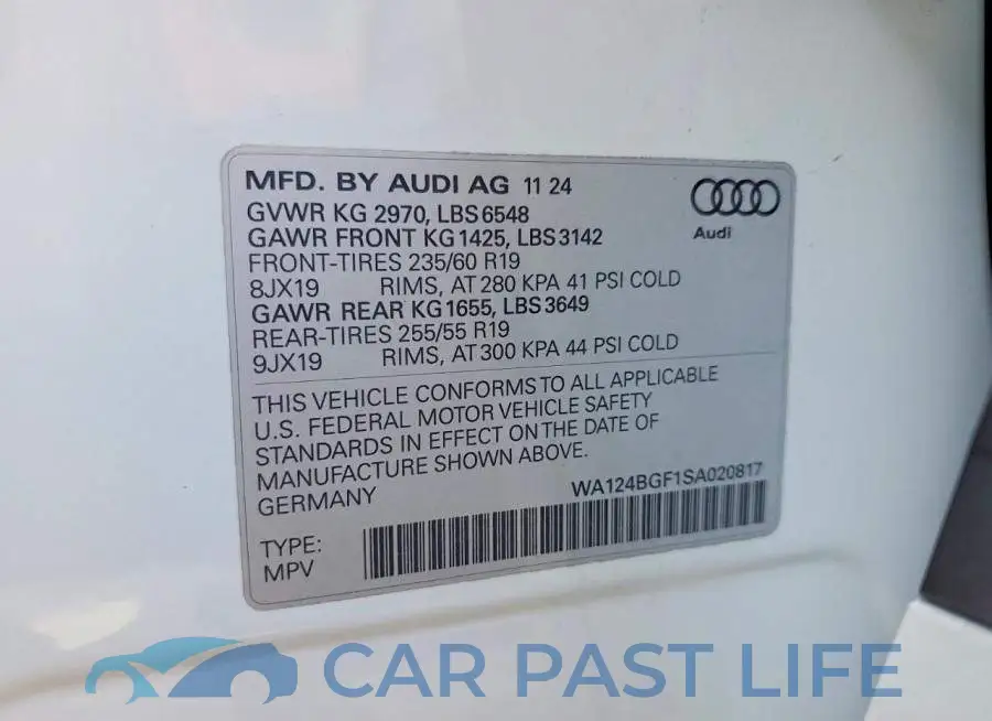 WA124BGF1SA020817# 13