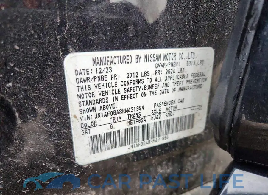 JN1AF0BA8RM431994# 12