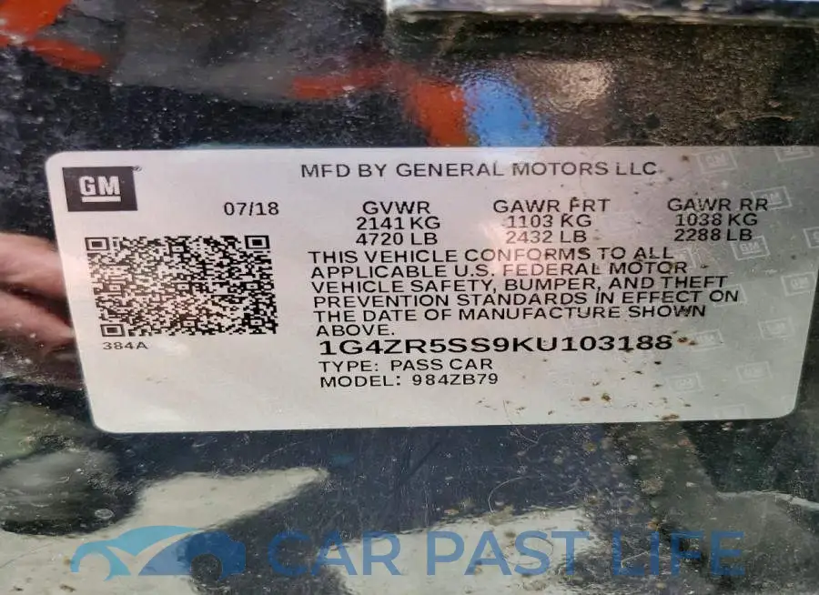 1G4ZR5SS9KU103188# 12