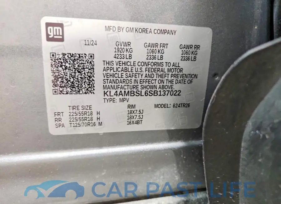 KL4AMBSL6SB137022# 13