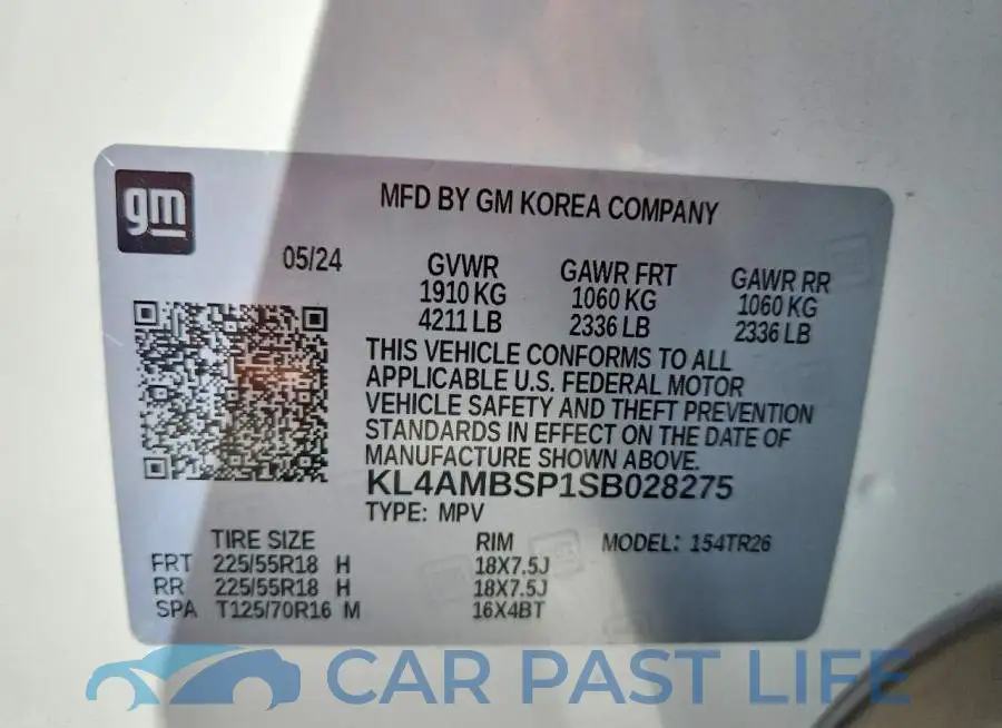 KL4AMBSP1SB028275# 13