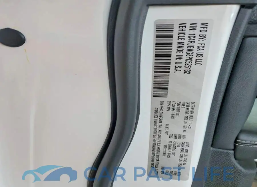 1C4RJGAG8PC525132# 14
