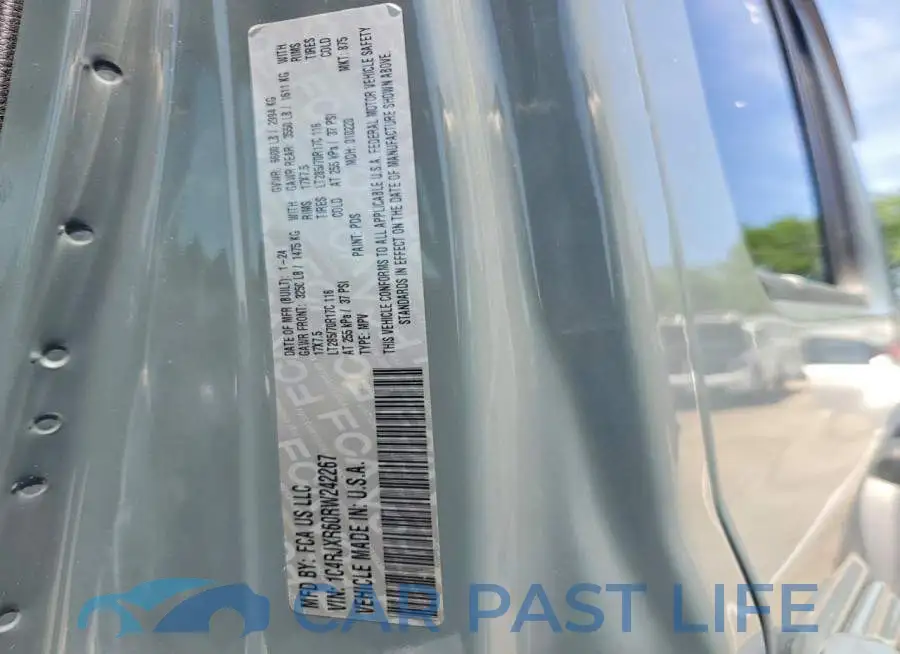 1C4RJXR60RW242267# 13