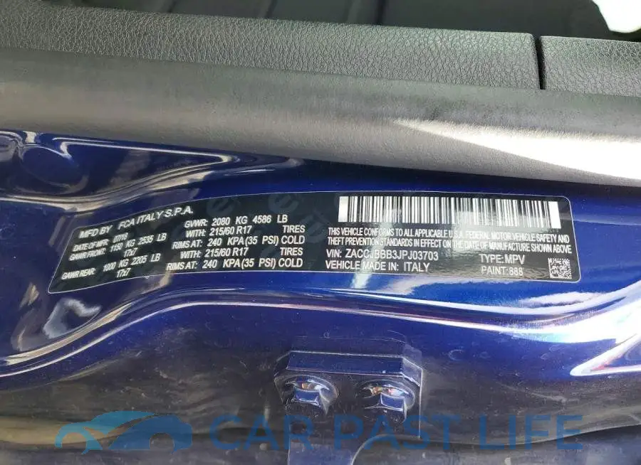 ZACCJBBB3JPJ03703# 13