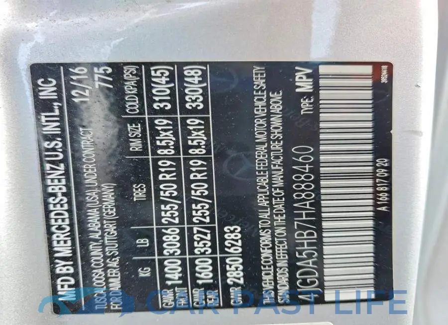 4JGDA5HB7HA888460# 14