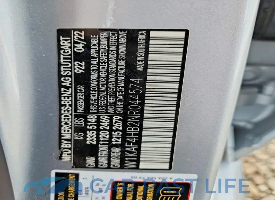 W1KAF4HB2NR044574# 13