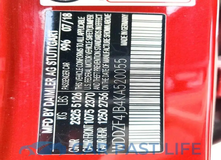WDDZF4JB4KA520055# 13