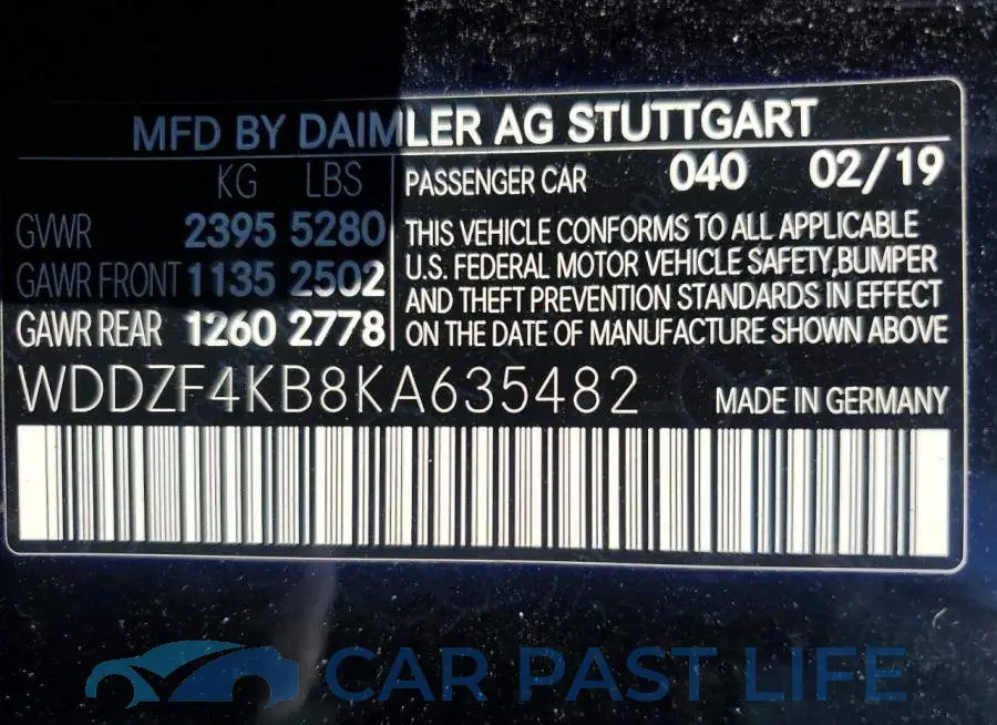 WDDZF4KB8KA635482# 13