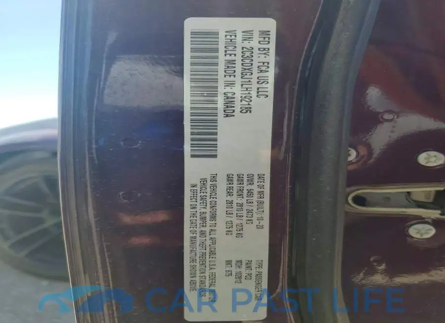 2C3CDXGJ1LH192185# 13