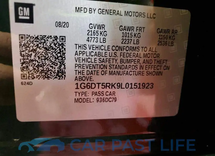 1G6DT5RK9L0151923# 12